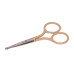 HERBA baby scissors, beige - 1 piece in box