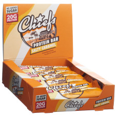 CHIEFS protein bar salty caramel milk chocolate coated 12 x 55 g