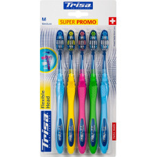 TRISA medium flexible head pack of 5