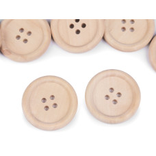   Wooden Buttons size 48'  