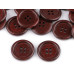   Wooden Button size 40' 4-hole  