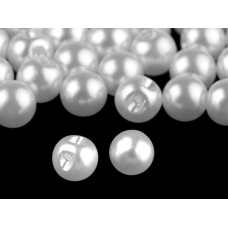   Sew-on Faux Pearl Bead / Button Ø9 mm  