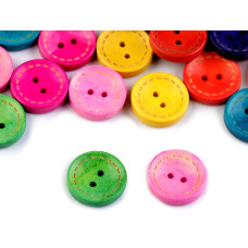   Wooden Decorative Button  