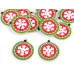   Decorative Christmas Wooden Button  
