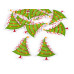   Decorative Christmas Wooden Button  