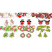   Decorative Christmas Wooden Button  