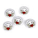   Decorative Wooden Button - 