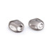   Metal Shank Button with Unique / Uneven Shape size 46'  