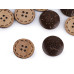  Double-sided coconut button size 24', 28', 36', 40', 48'  