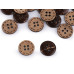   Double-sided coconut button size 24', 28', 36', 40', 48'  