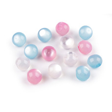   Sew-on pearl / cat's eye button Ø11 mm  