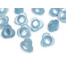   Pearlescent flower button size 22'  