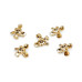   Metal button flower size 32'; 40'  