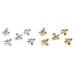  Metal button flower size 32'; 40'  