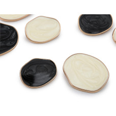   Metal button design imitation mother of pearl size 46'; 58'  