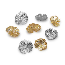   Metal button design leaf, size 48'; 54'  
