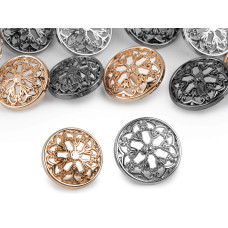   Metal filigree button size 34'; 40'  