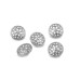   Metal filigree button size 34'; 40'  