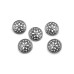   Metal filigree button size 34'; 40'  