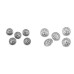   Metal filigree button size 34'; 40'  