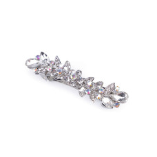   French Hair Clip with AB effect Rhinestones  