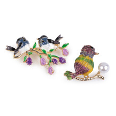   Brooch Birds  