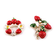   Brooch - Strawberry  