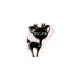   Brooch - cat, dog, doe  