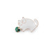   Brooch - cat, dog, doe  