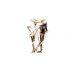   Brooch model, dancing couple  