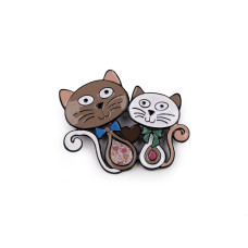   Brooch - Cat  