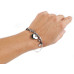   Stainless steel heart bracelet  