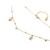   Stainless steel bracelet double, star  