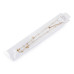   Stainless steel bracelet double, star  