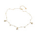  Stainless steel bracelet double, star  