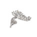   Brooch with rhinestones deer  