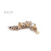   Brooch with rhinestones deer  