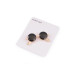   Brooch glasses, mustache  