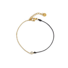   Stainless steel bracelet with rhinestone  
