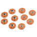   Sew on Plastic Press Snap Fastener Ø25 mm  